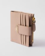 Prada Small Saffiano and smooth leather wallet - Image 3